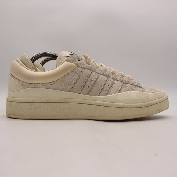 Adidas Campus x Bad Bunny Men's Size 7.5 Low Top Cloud White Sneakers FZ5823 - Picture 1 of 10